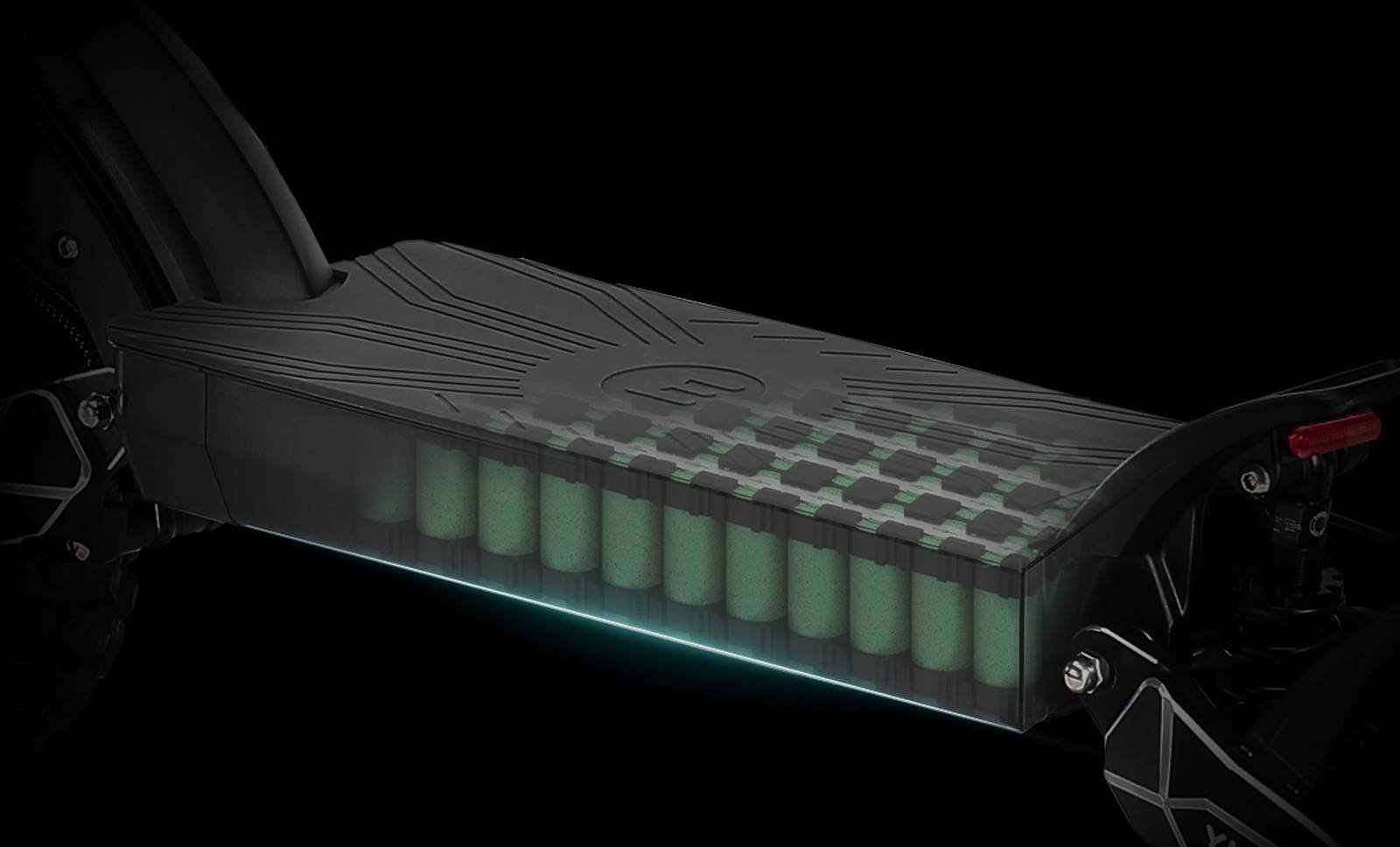 YUME Raptor electric scooter 60V battery pack options