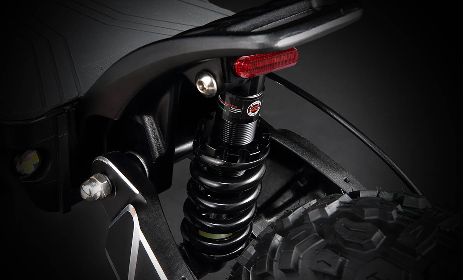 YUME Raptor electric scooter rear hydraulic shock absorber