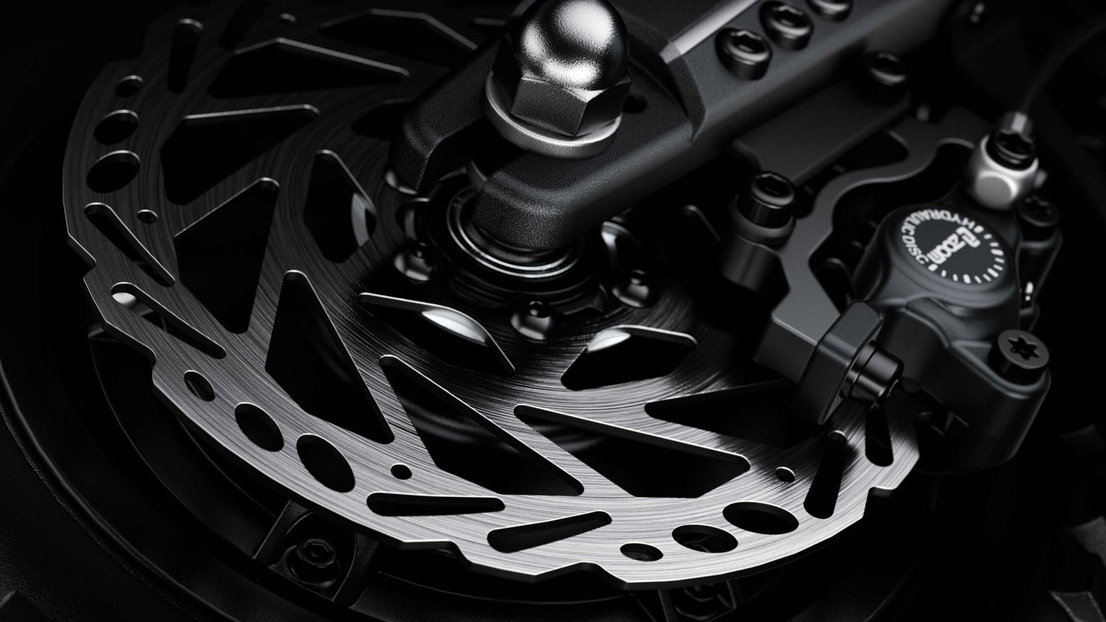 YUME Raptor2 electric scooter ZOOM hydraulic disc brake with 160 mm rotor